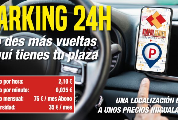 Parking VIAPOLCENTER – Accesos al Centro Comercial Viapol Center desde Cuatro Vientos y Ramón y Cajal reabiertos al tráfico.